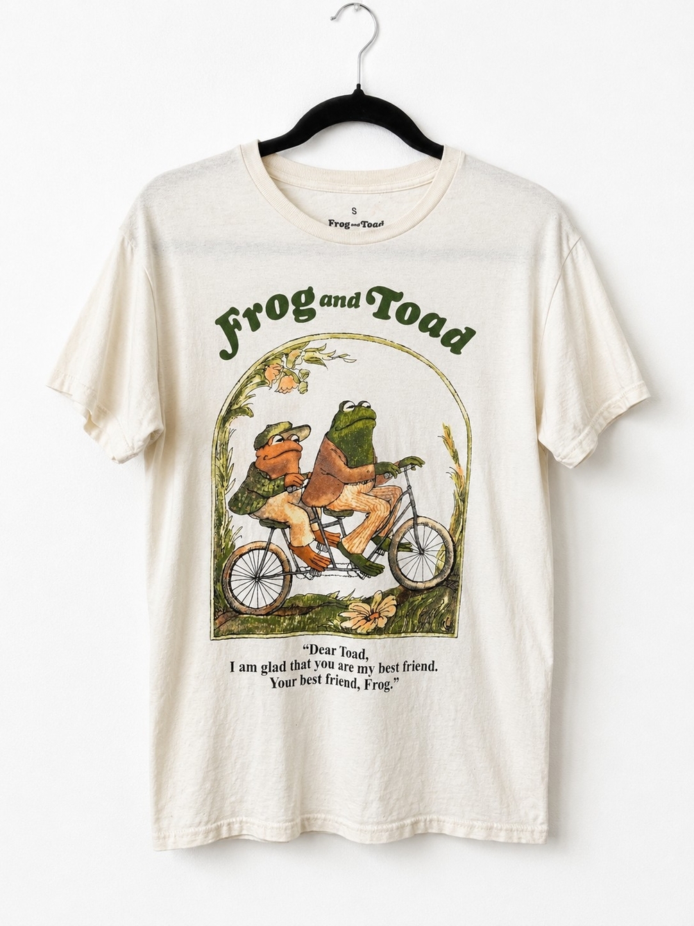 Frog and Toad Graphic Tee Book Lover Cottagecore Literary Shirt Small